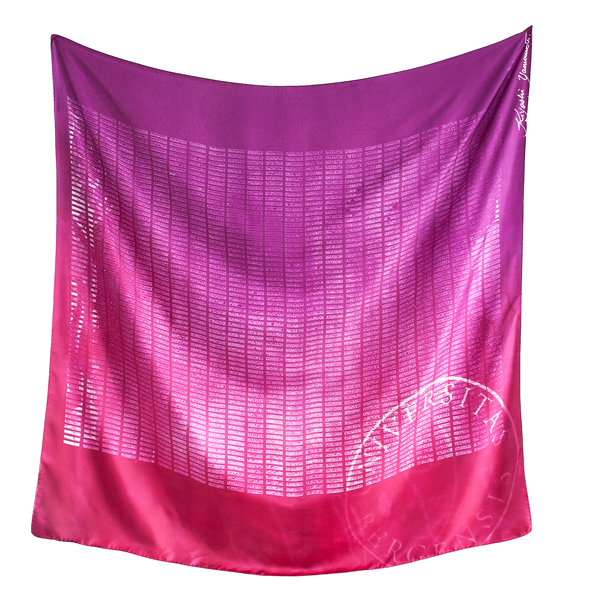 Forstørr bilde av Silkesjal, stort - rosa (120x120 cm)