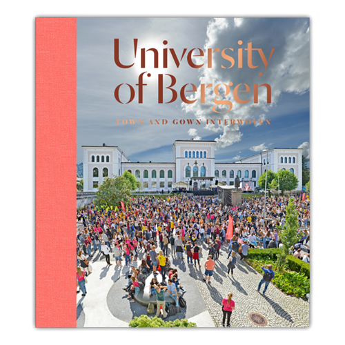 Forstørr bilde av Bok: University of Bergen – town and gown interwoven